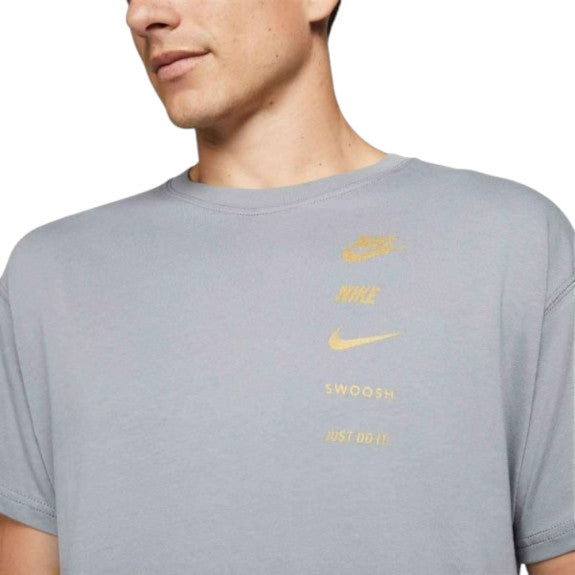 Nike Standard Issue Logo T-Shirt Men’s Regular Fit Cotton Tee