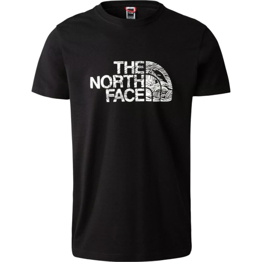 The North Face 3D woodcutter dome print t-shirt
