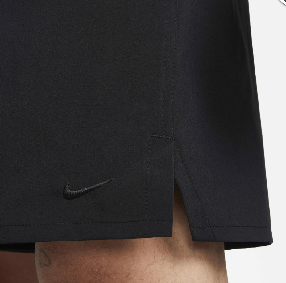 Men’s unlimited Nike Dri fit versatile black shorts