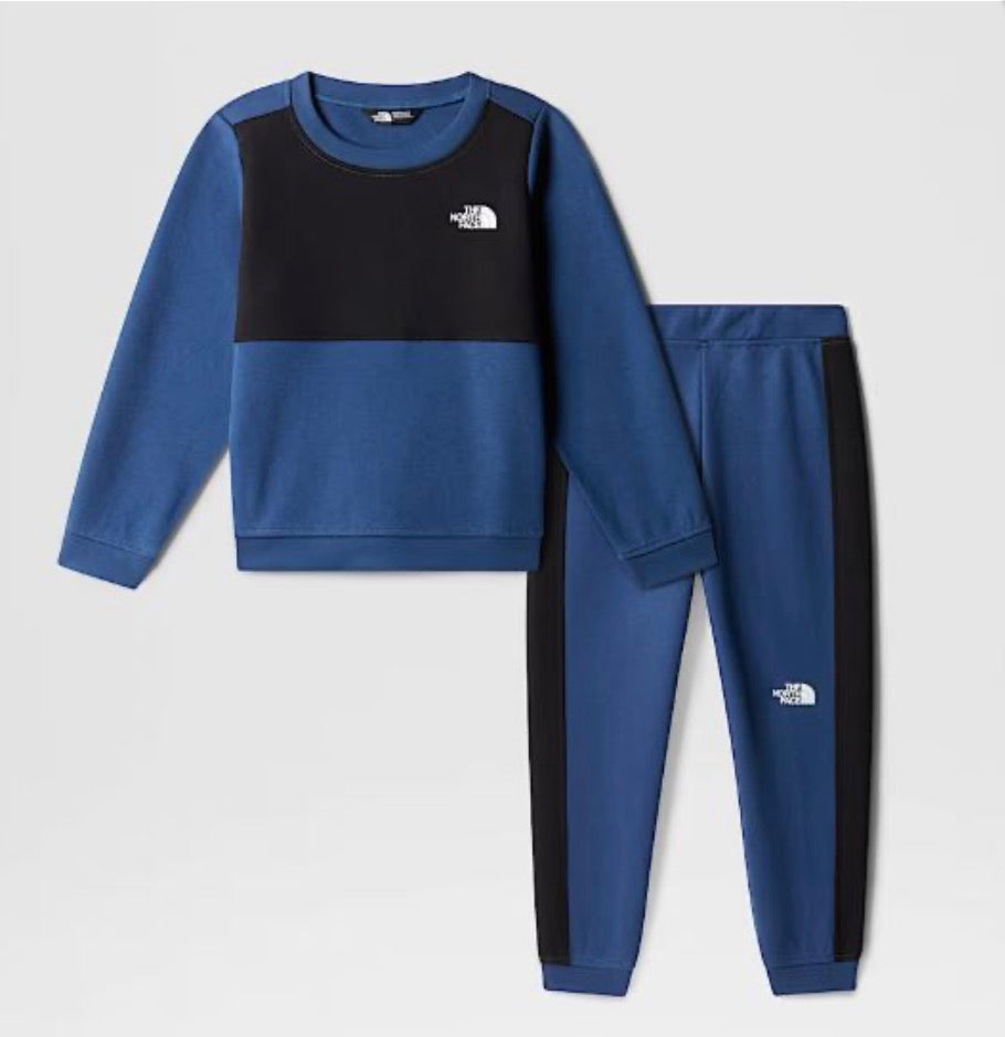 THE NORTH FACE KIDS UNISEX TRACKSUIT SET – BLUE/BLACK