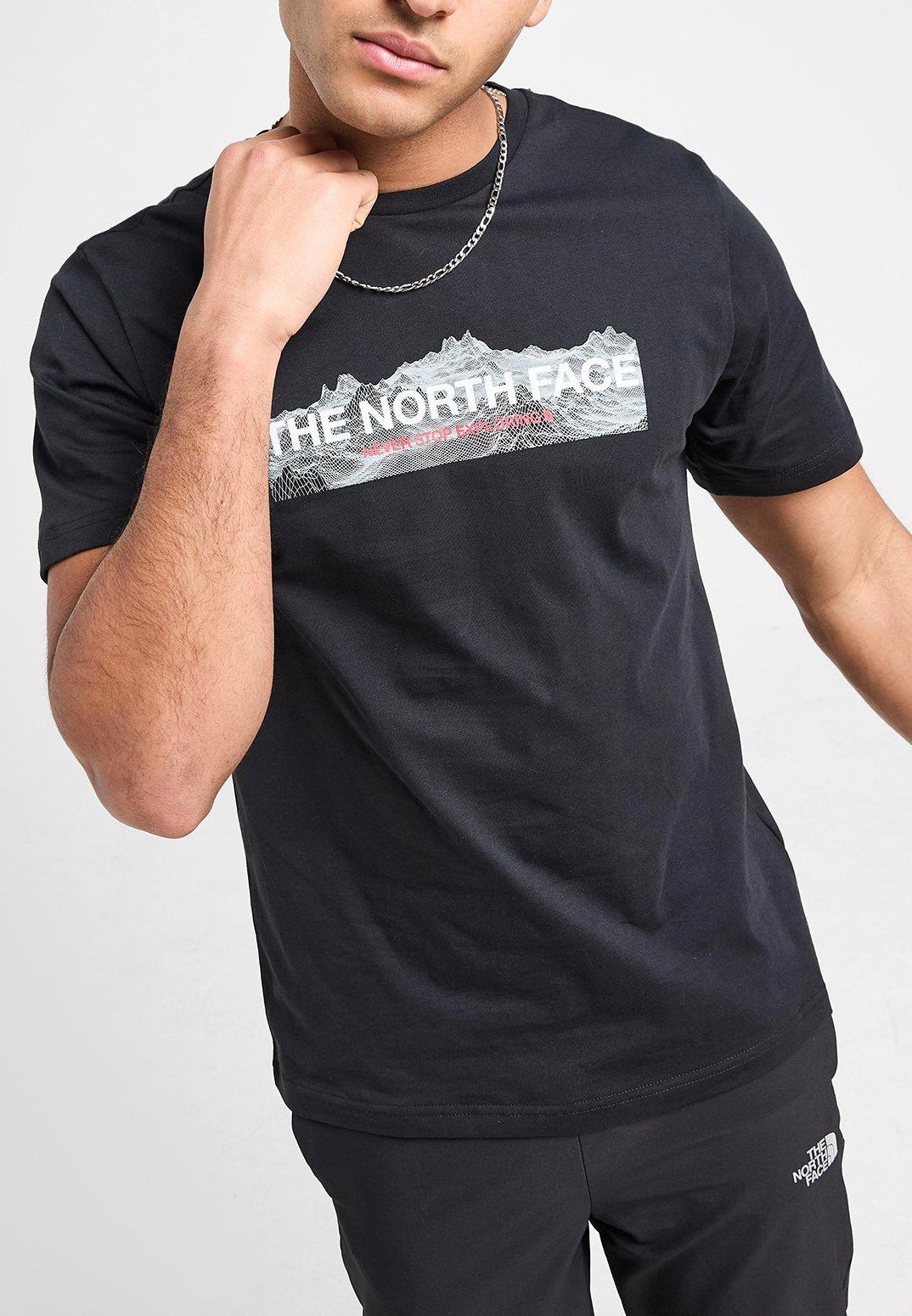 Men’s The North Face quantum digital mountain t-shirt