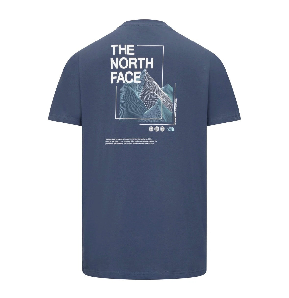 Men’s The North Face digi energy tee in shady blue