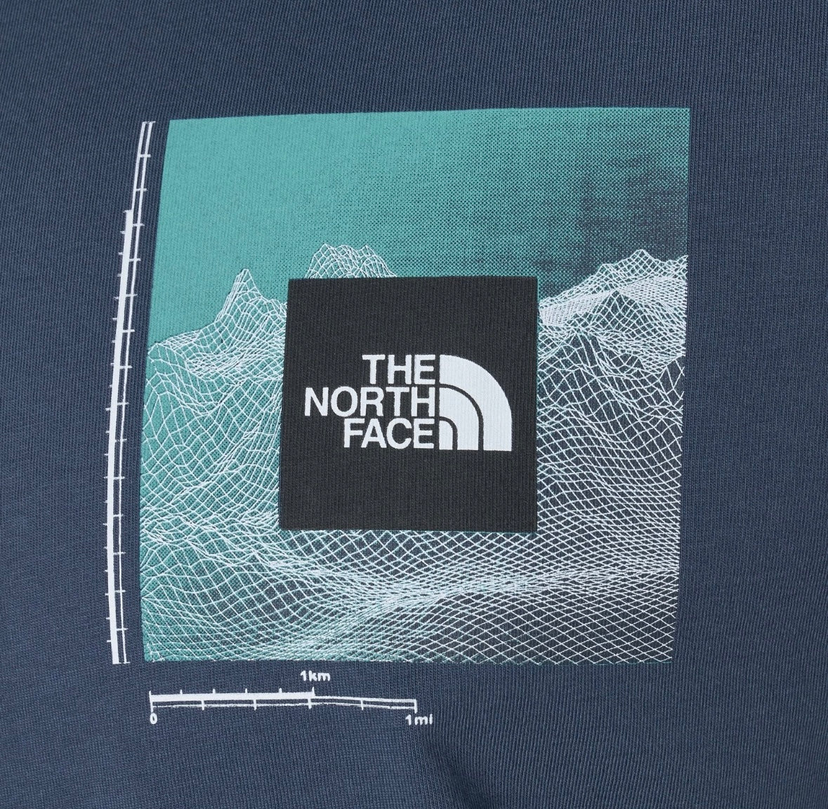 Men’s The North Face digi mountain ss t-shirt