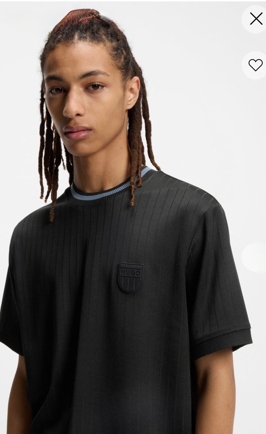 HUGO Boss Men’s Black Jersey T-Shirt