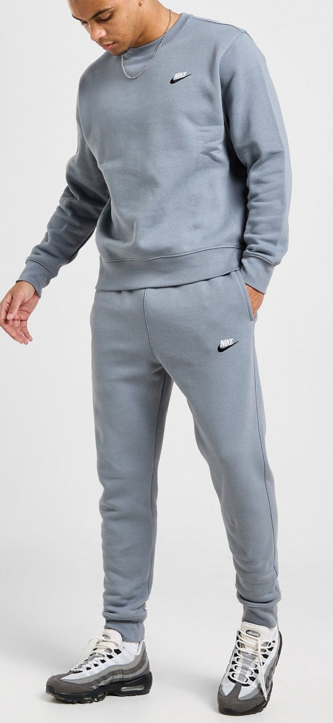 Men’s NIKE FOUNDATION FULL TRACKSUIT DARK GREY