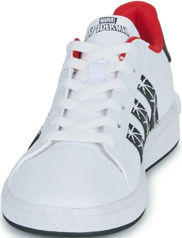 Boys Adidas x Marvel Spider-man grand court trainers