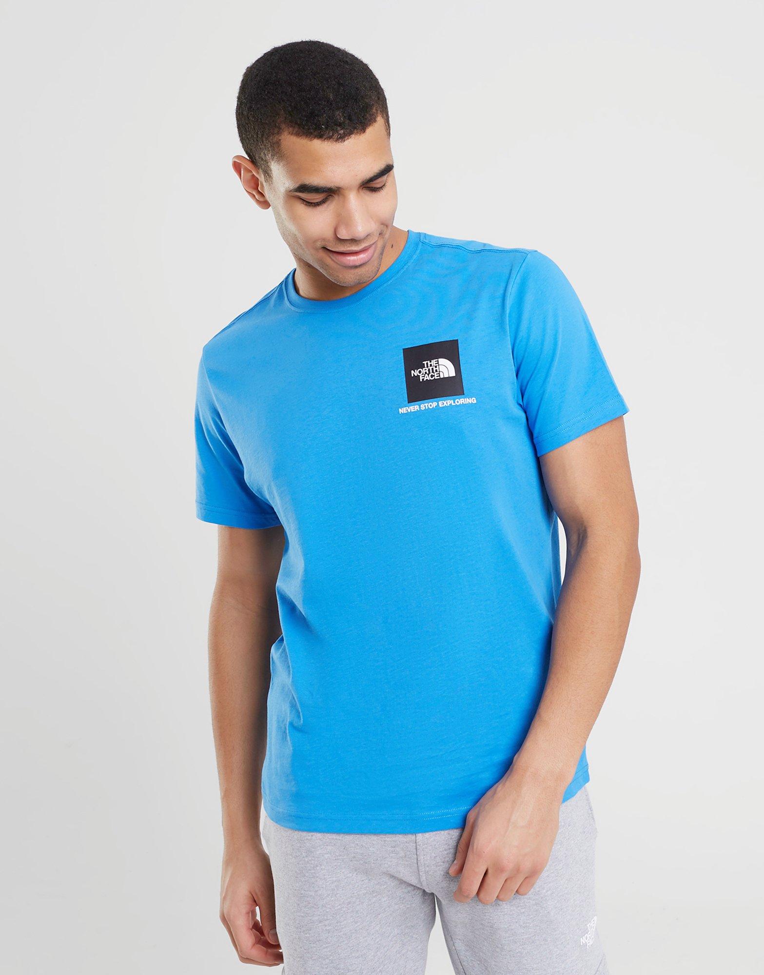 The North Face Men’s Super Sonic Blue Fine Box S/S T-Shirt
