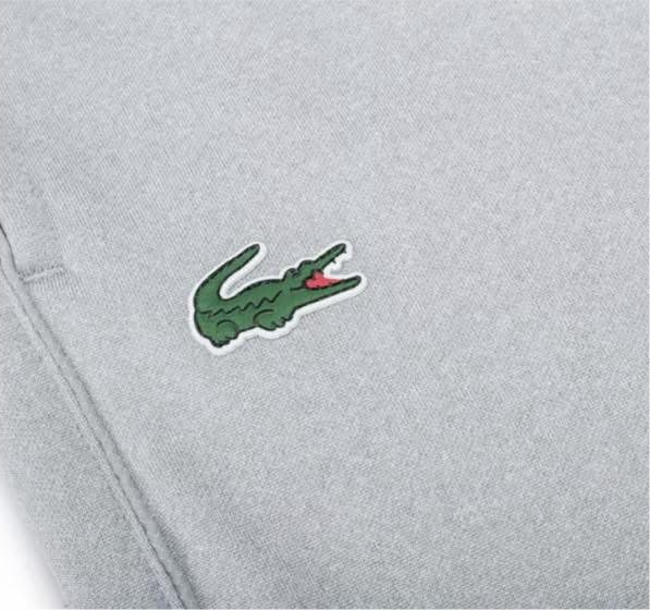 Mens Lacoste elephant grey tracksuit pants