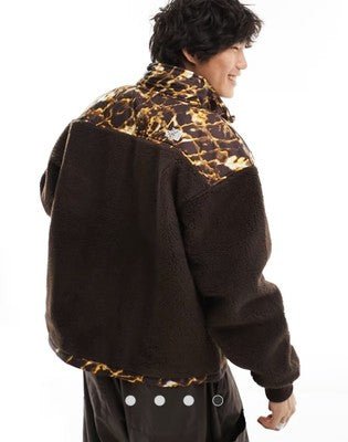 Men’s The North Face 1/4 zip sherpa fleece