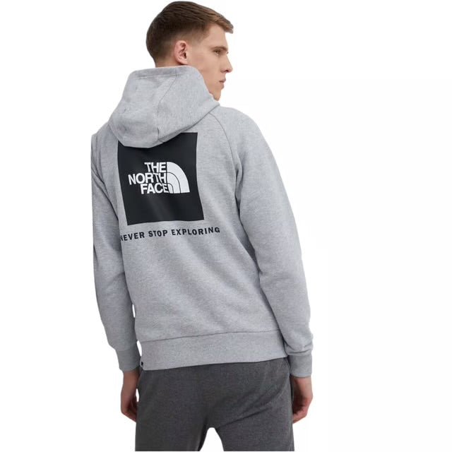 The North Face Raglan Redbox Hoodie – Men’s Pullover | JNF Clothing