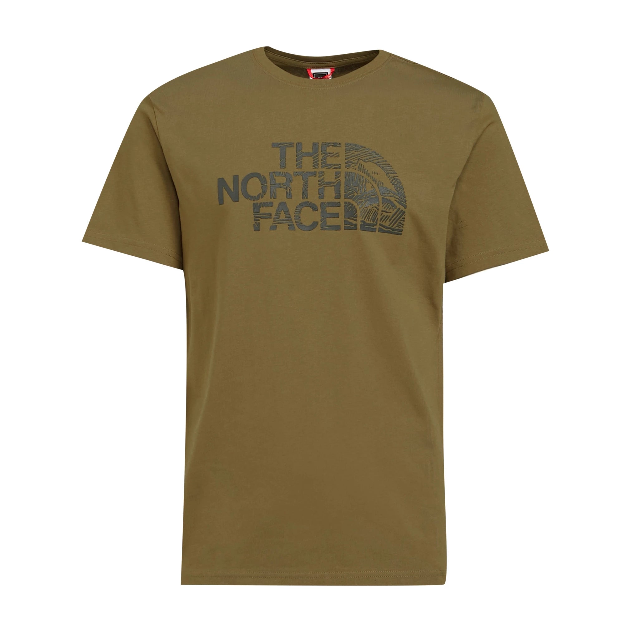 The North Face 3D woodcutter dome print t-shirt
