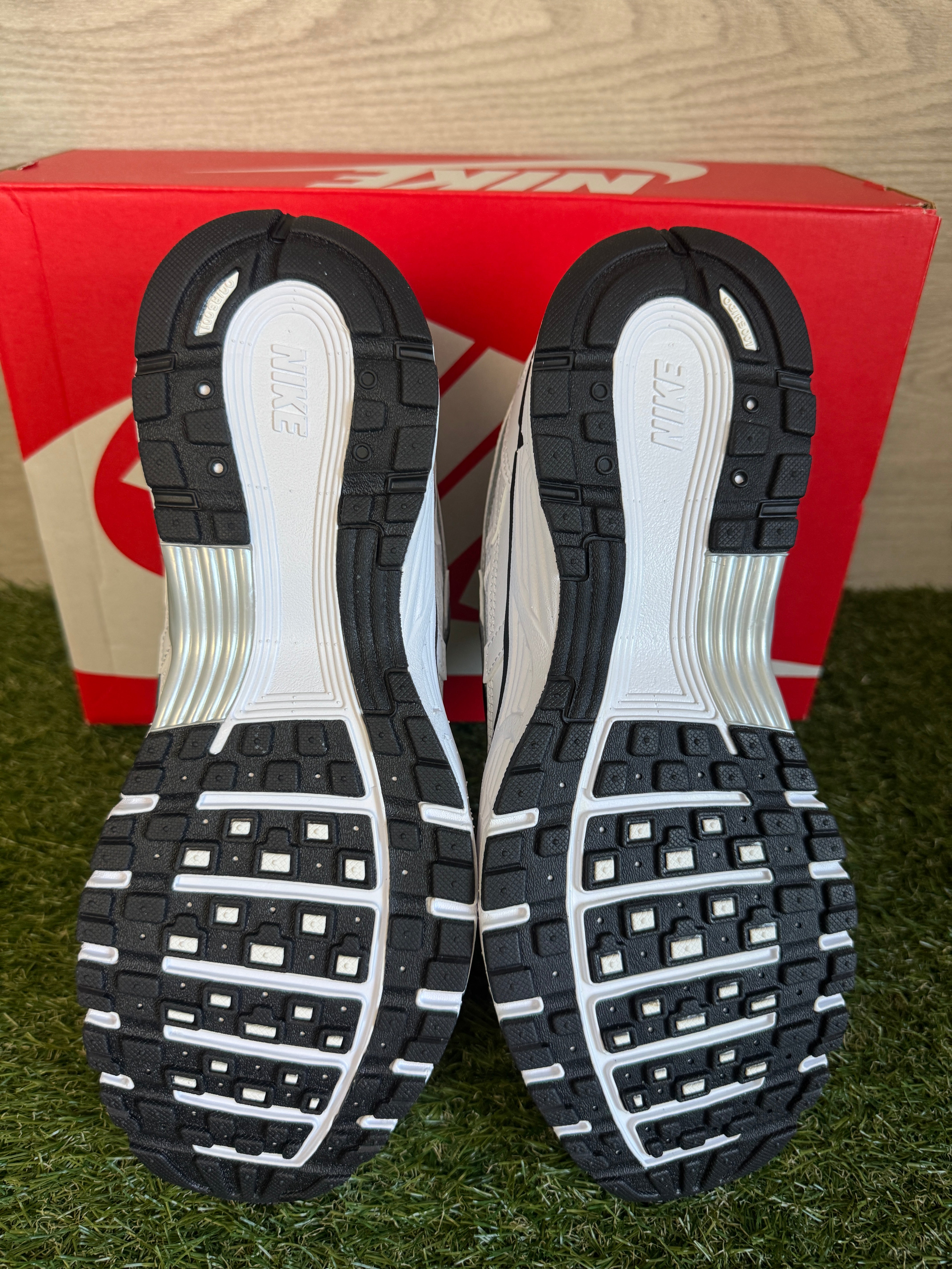 Nike P-6000 white black metallic silver - cd6404-107