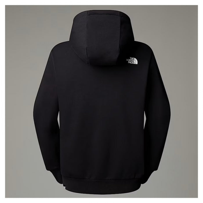 The North Face Men’s Fine Box Cotton Hoodie – Black / Clay Grey