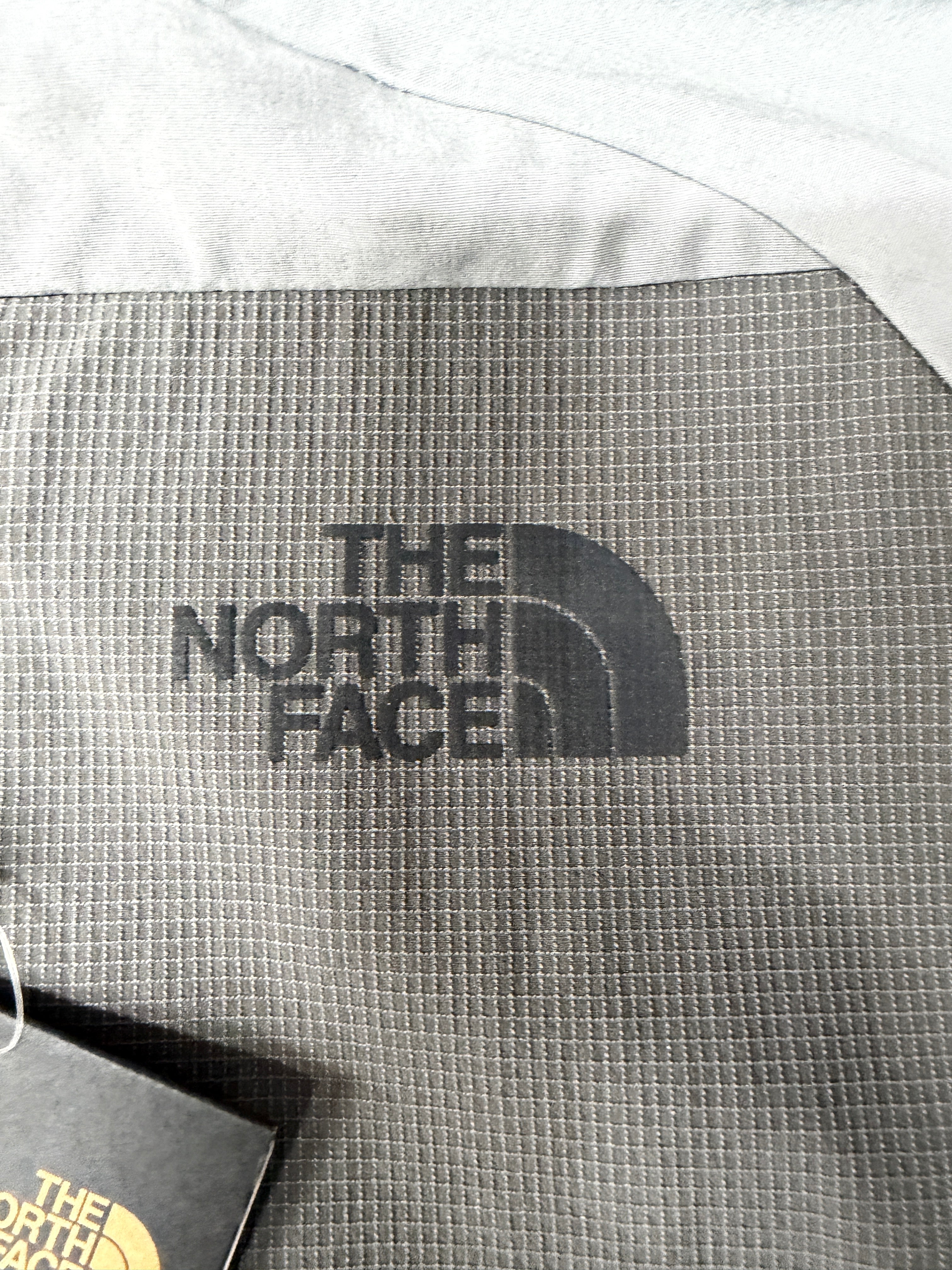 Boys The North Face performance full zip jacket monument grey