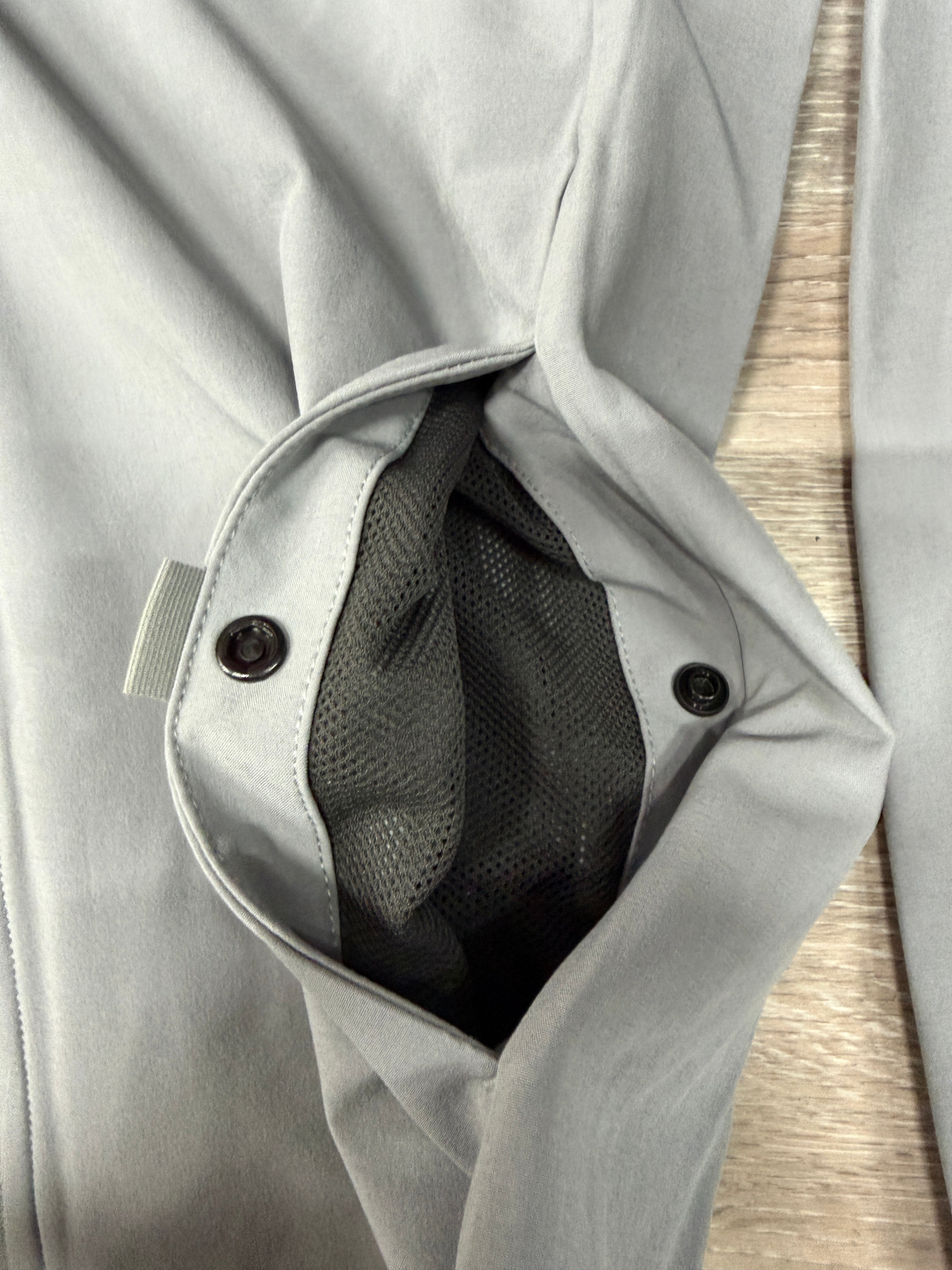 Boys The North Face performance full zip jacket monument grey