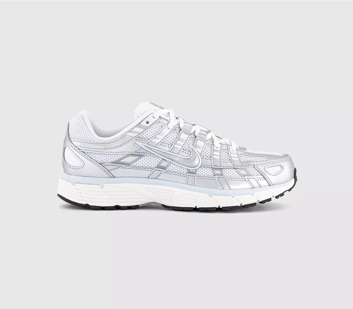 Womens Nike P-6000 Trainers
White/Metallic Silver/Blue Tint/Sail