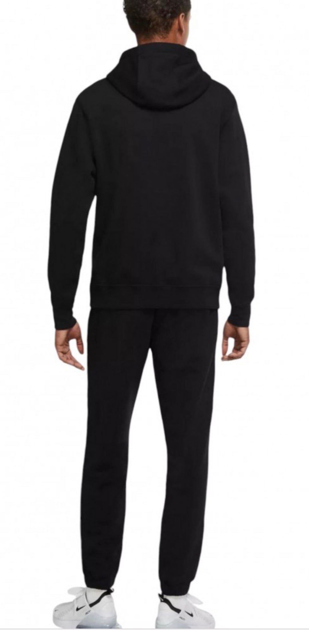 MEN’S NIKE CLUB SPORTSWEAR HOODIE TRACKSUIT SET – BLACK