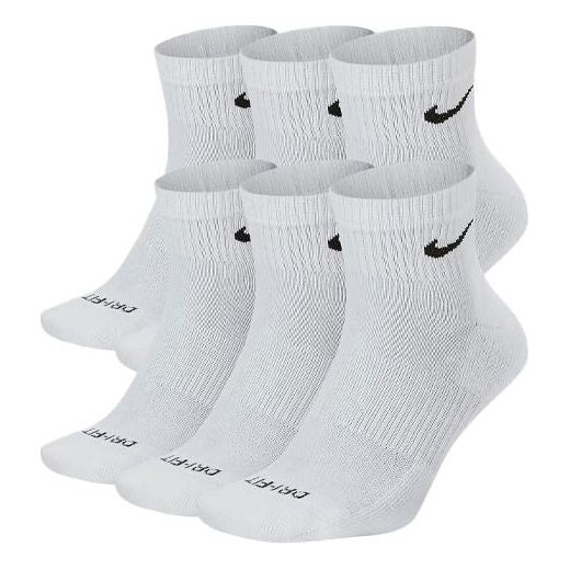 Nike everyday plus cushioned  6 pack mid socks