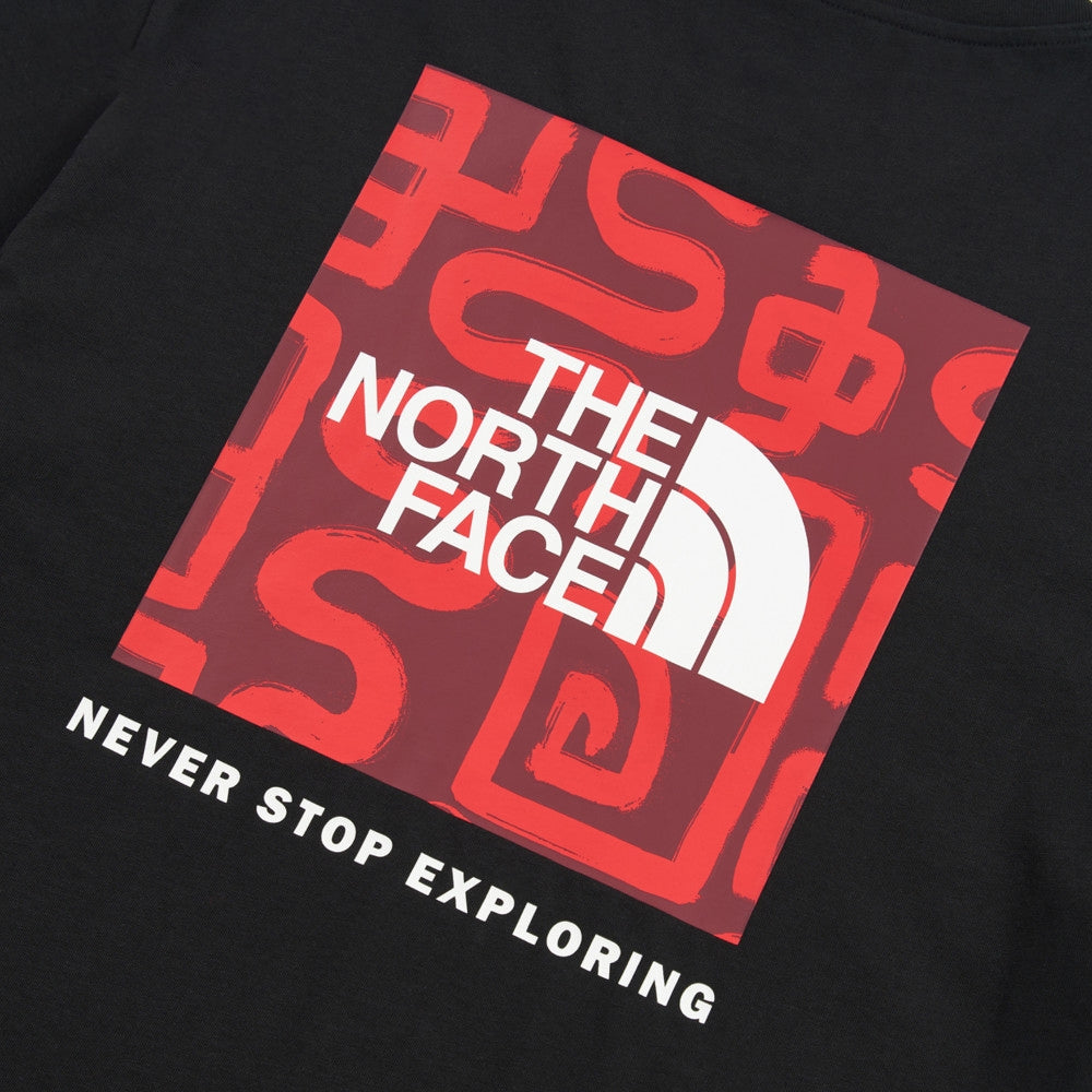 The North Face Asia Exclusive Graphic Logo T-Shirt – 100% Cotton Relaxed Fit Tee