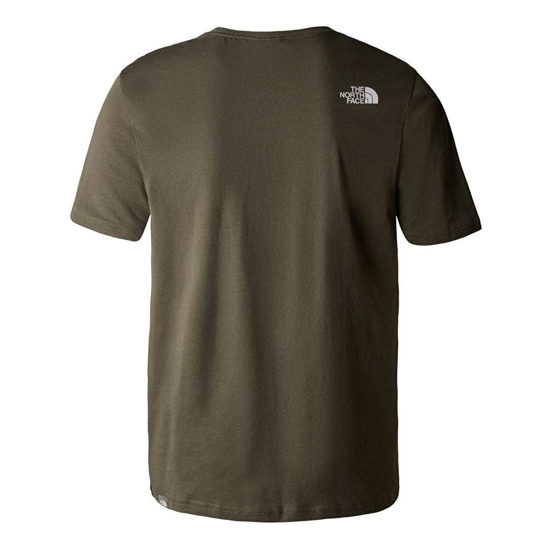 Men’s The North Face never stop exploring rust t-shirt