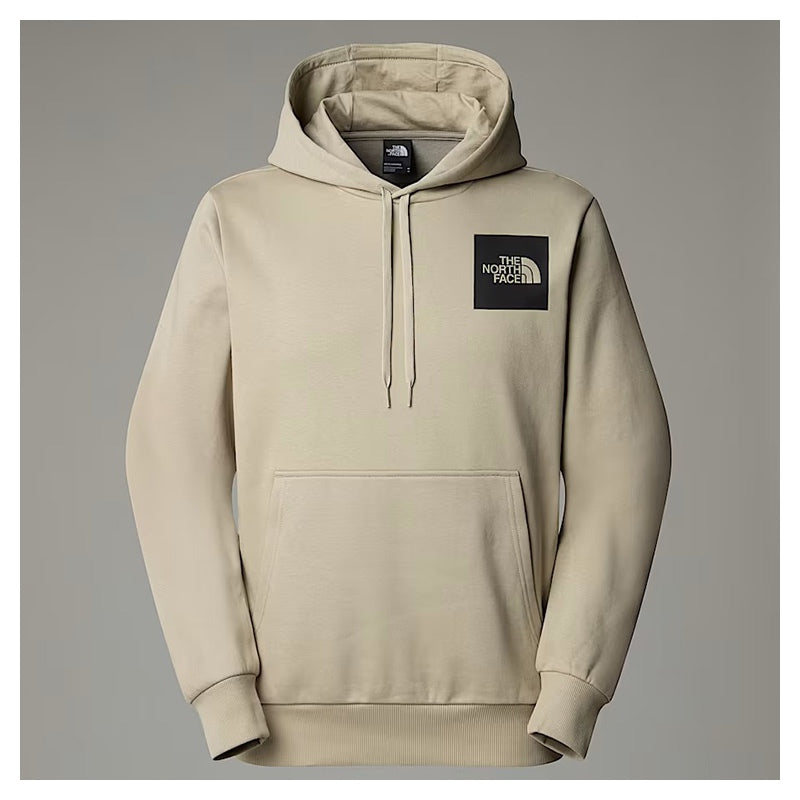 The North Face Men’s Fine Box Cotton Hoodie – Black / Clay Grey