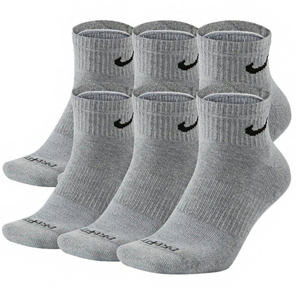 Nike everyday plus cushioned  6 pack mid socks