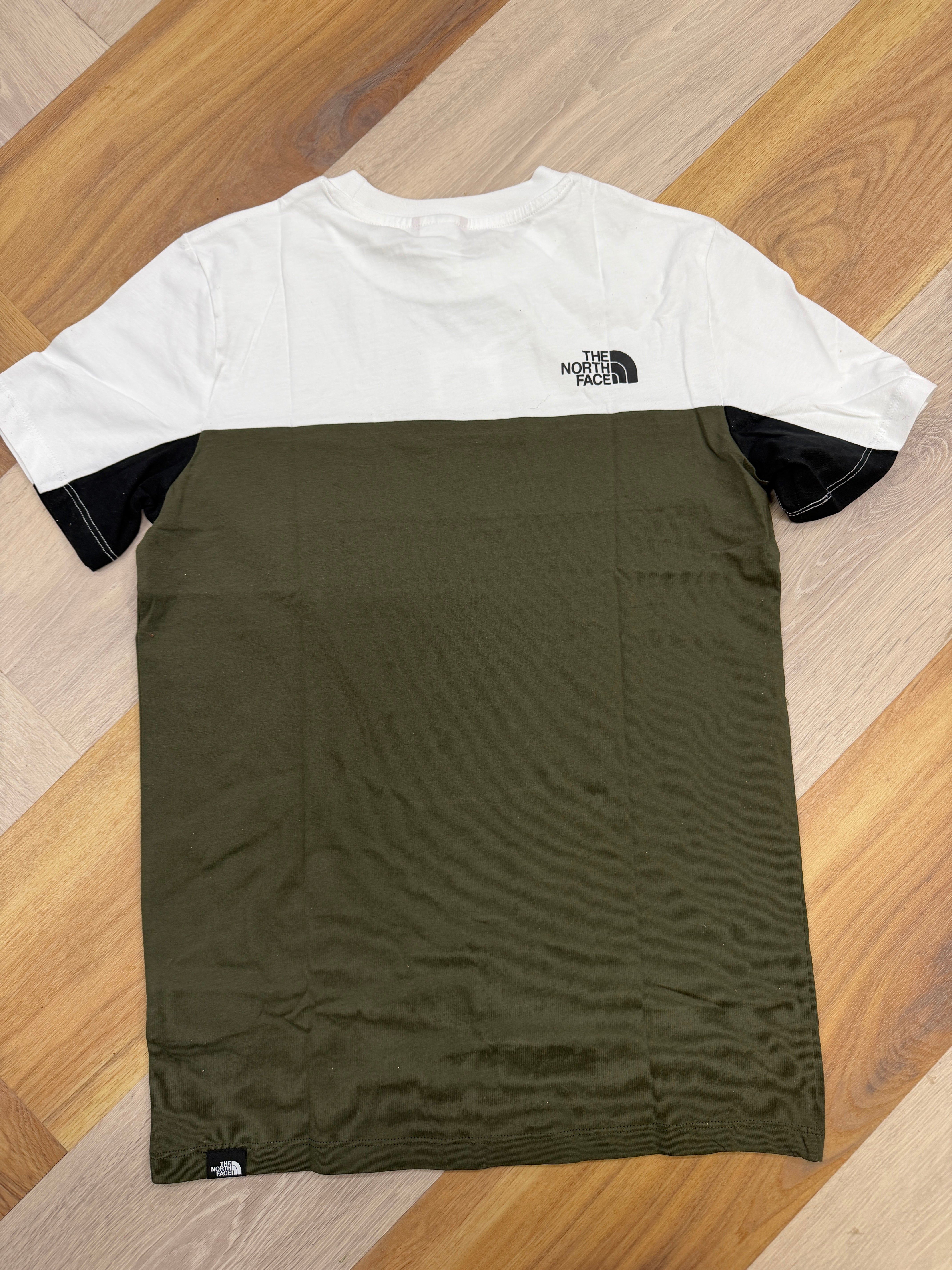 Boys The North Face Color-Block Logo T-Shirt