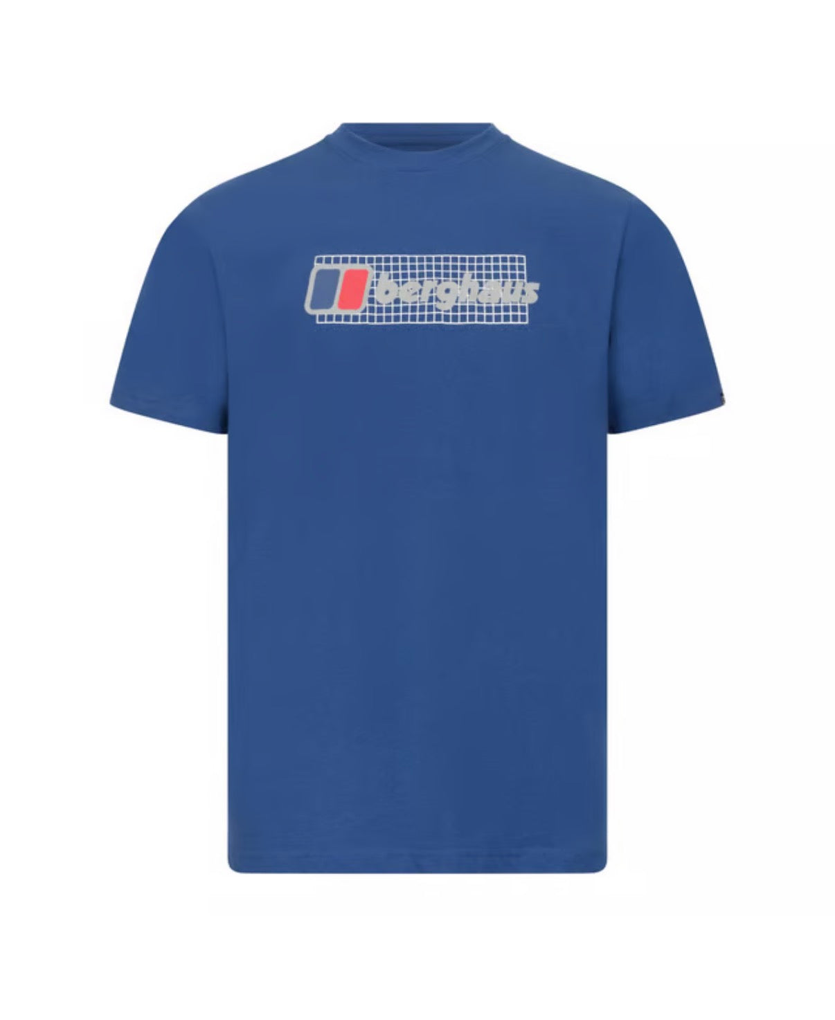 Men’s Berghaus grid s/s tee blue